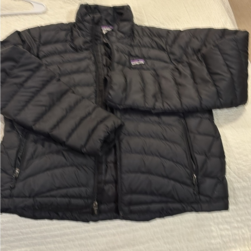 Black Puffer Jacket by Patagonia